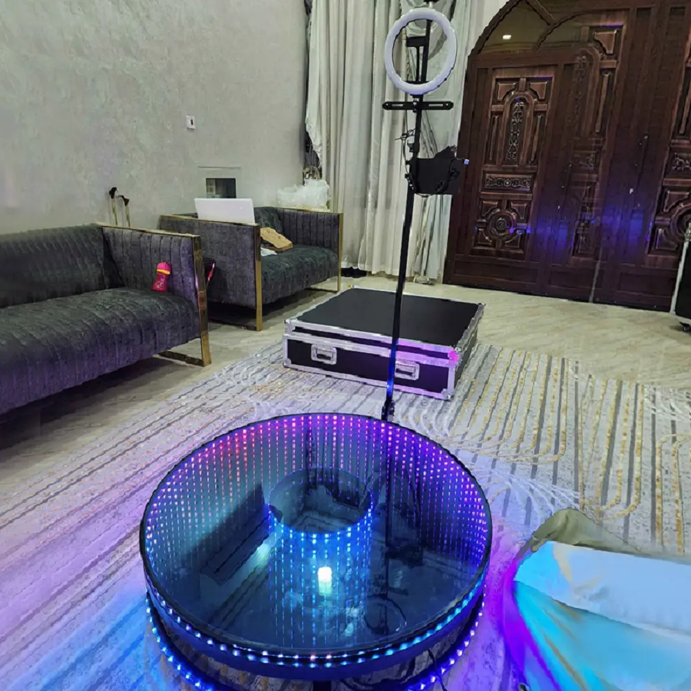 Led Mirror Infinity Glass 360 Stan foto 360 Stan Video kamera Photoboot 360 derajat mesin Photobooth