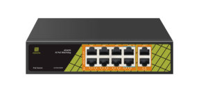 สวิตช์ PoE กิกะบิต20Gbps 8GE 2GE อัปลิงค์ Ai Watchdog ช่วงอุณหภู<span class=keywords><strong>ม</strong></span>ิกว้าง - Product Image 2