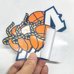 Custom Writable Holographic Colorful Self-Adhesive Die Cut <b>Sticker</b> Raised Spot <b>UV</b> Printing Waterproof PVC <b>Stickers</b> Sheet Small - Product Image 3