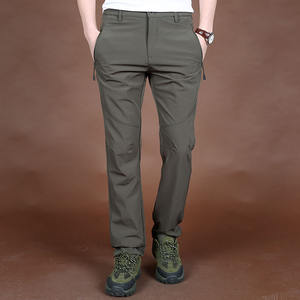 ANSZKTN Pantalones Softshell Verano Logotipo personalizado Resistente al agua Pantalones deportivos al aire libre Pantalones de <span class=keywords><strong>golf</strong></span> Pantalones largos Pantalones para hombre - Product Image 4