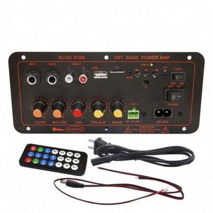 บอร์ดเพาเวอร์แอมป์รถยนต์ 100W RMS รุ่น D300 BT สำหรับเครื่องเสียงบ้าน ร้องคาราโอเกะ ซับวูฟเฟอร์กลางแจ้ง โมดูลเพาเวอร์แอมป์ - Product Image 6
