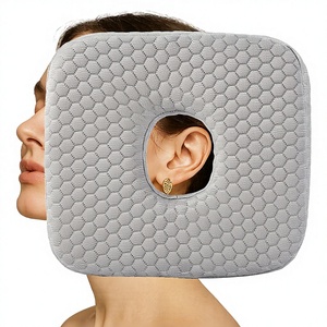 Almohada de Espuma Viscoelástica para Dormir de Lado, en Forma de Donut, para Aliviar el Dolor de Oreja y Prevenir la Inflamación por Pendientes - Product Image 1