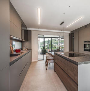 Modern Design Matt Lacquer <strong>Kitchen</strong> <strong>Cabinets</strong> From China Factory Direct with Plywood Carcase and Essential Accessories - Product Image 2
