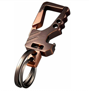 Porte-clés de voiture en acier inoxydable, ouvre-bouteille portable multifonctionnel, décapsuleur - Product Image 1