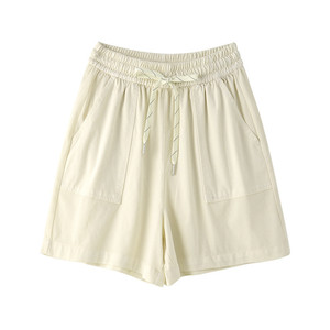 Shorts in Denim Azzurro a Vita Alta, Stile Vintage e Vestibilità Comoda per Donna, Estate 2025 - Product Image 3