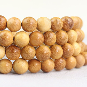 Sandalwood Prayer Beads 8mm 108 Pieces Round Traditional Chinese Style Jewelry Unisex <b>Bracelet</b> - Product Image 1