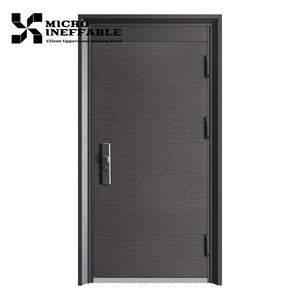 Fabriek Odm/Oem Met Ce-Certificering, Moderne Stalen Anti-Diefstal Beveiliging Toegangsdeur, Appartement Metalen Deur Ontwerp - Product Image 3