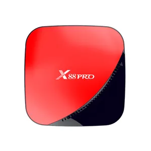 RK3318 쿼드 코어 안드로이드 9.0 스마트 TV 박스 4/64GB 4K 2.4/5G 듀얼 밴드 와이파이 TV 박스 X88 PRO h96 max A95X R3