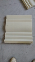 Coffrage en plastique ABS durable pour la réalisation de corniches en béton coulé sur place, produit de décoration extérieure pour bâtiments résidentiels
