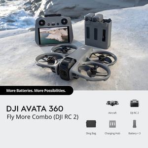 Nuevo Dron <span class=keywords><strong>DJI</strong></span> <span class=keywords><strong>Avata</strong></span> 2026 con Transmisión de Video Profesional Estabilizada de 8K y Alcance de 20 km, Panorámica de 360° - Product Image 3