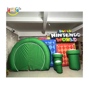 Custom Play Game Arch Inflatable Super <strong>nintendo</strong> World Tunnel
