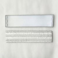 Vente en gros de serpillères écologiques durables, lavables, super absorbantes, à essorage sur quatre côtés, serpillères en microfibre pour le nettoyage des sols