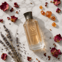 Flacon de parfum en verre de luxe unique, irrégulier, vide, gaufré, 30ml 50ml 100ml, avec boîte cadeau et bouchon en alliage de zinc, OEM ODM, vente en gros