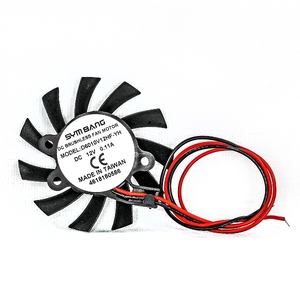 Frameless DC Ball Bearing Plastic Electric <b>Fan</b> <b>Motor</b> OEM 5/12/24V - Product Image 2