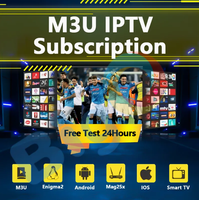 Suscripción IPTV Strong-8k Trex-Megaott, Lista de Códigos, Prueba Gratuita de 24 Horas, Panel de Revendedor M3u, Cuenta de 12 Meses, Europa, Alemania, Italia