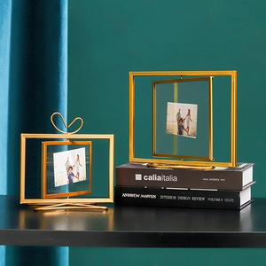 Clip ảnh cưới Stereo khung ảnh sắt rèn phong cách Châu Âu đơn giản và sáng tạo - Product Image 6