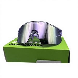 Спортивные солнцезащитные очки для бега TR90, полуободковая оправа, ветрозащитные, с защитой от УФ-излучения, увеличенные линзы из поликарбоната, унисекс, для велоспорта и пеших прогулок - Product Image 2