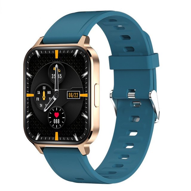 Fashion Luxury Android Smart Watch Rubber Best Sports Bracelet HD Large-Screen Heart Rate Step Waterproof Ultra-thin Health
