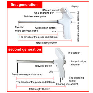 Pistolet d'<span class=keywords><strong>insémination</strong></span> <span class=keywords><strong>artificielle</strong></span> de vache d'instrument vétérinaire bovin portatif avec la vidéo de caméra de taureau pour l'<span class=keywords><strong>insémination</strong></span> visuelle de bétail - Product Image 6