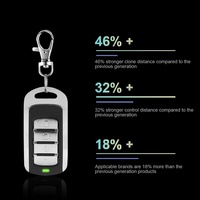 286MHz-868MHz Multi-Frequency Code Grabber Clone Gate Key Fob Command Hand TransmitterGarage Door Remote Control Duplicator