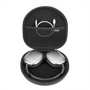Estuche Inteligente para Apple <span class=keywords><strong>AirPods</strong></span> <span class=keywords><strong>Max</strong></span> Compatible con Modo de Reposo, Organizador Rígido, Funda de Transporte Portátil, Bolsa de Almacenamiento - Product Image 1
