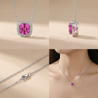 Collier ras de cou en argent avec pendentif en zircon cubique, bijoux d'astrologie tendance pour femmes