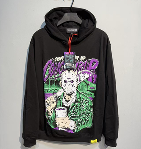 Sudaderas con Capucha de Algodón Grueso de Alta Calidad con Estampado 'THAT'S A AWFUL LOT OF COUGH SYRUP', Sudaderas Extra Grandes Personalizadas para Hombre - Product Image 2