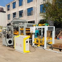 Máquina Automática Hidráulica para Fabricar Bloques de Hormigón QT6-15, para Producción de Bloques Huecos, Ladrillos Sólidos y Adoquines Entrabados