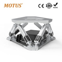 Plateforme Stewart professionnelle 6 DOF, capacité de charge de 300 kg, haute précision, base de mouvement électrique personnalisable pour simulateurs de vol et de conduite