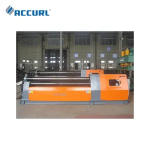 Accurl Cnc Hydraulische 4 Roller Stalen Plaat Rollende Buigmachine Buigplaatmachine