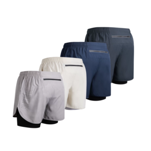 Chất Lượng Cao Phòng Tập Thể Dục Quần Short Unisex Người Đàn Ông Của Thể Thao Quần Short Nhanh Chóng Khô Lưới Thoáng Khí Giữa Đàn Hồi Yếu Tố Cần Thiết Quần Short Cho Nam Giới - Product Image 2