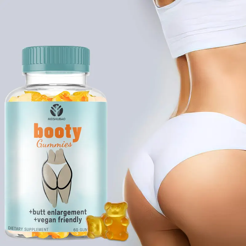 Private Label Butt Enlargement Gummies Sugar Free Butt And Hip Enlargement Gummy Pectin Natural Bbl Gummies