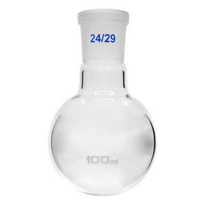 High Quality 3.3 Borosilicate Glass Round Bottom Flask with Wide Neck and Joint for <b>Educational</b> Lab <b>Supplies</b> - Product Image 3