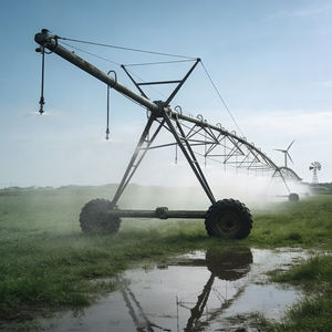 Sistema di Irrigazione per Grandi Aziende Agricole con Irrigatori a Pioggia in Metallo Alimentati da Motore, Macchine per Irrigazione Automatica con Telecomando - Product Image 4