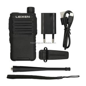 Talkie-walkie professionnel LEIXEN LX A2 double bande UHF et VHF, 2W de puissance, portée 0-5km, type analogique, charge Type-C, noir - Product Image 5