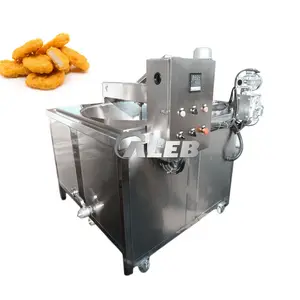 máquina automática de arroz frito máquina de fritar contínua