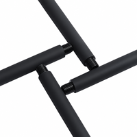 Tube col de cygne métallique fileté sur mesure avec manchon de protection en silicone, bras de lampe flexible à maintien de forme