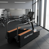 Machine de surf pour salle de sport commerciale, machine de simulation de surf cardio, équipement de salle de sport commercial, machine de surf artificielle