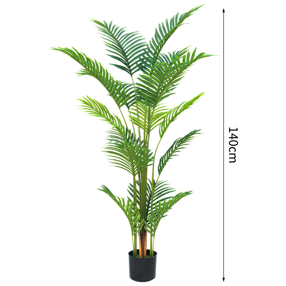 140 cm - avec pot en plastique noir