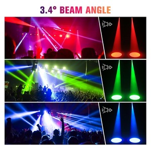 PKnight - Foco LED Pinspot de 20 W, IP65, DMX512/FB4, Activación por Sonido, Aleación de Aluminio, <span class=keywords><strong>Luz</strong></span> Blanca Cálida, para Escenarios y Eventos de Boda - Product Image 4