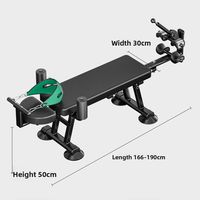 Système de thérapie à domicile portable professionnel OEM pour la décompression cervicale et lombaire, avec supports pour les jambes