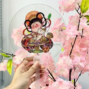 Aangepaste Print Gepersonaliseerde Handventilator Groothandel Waterdichte Mini Hand Fans Voor Kpop Idool