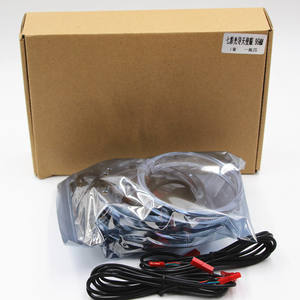 5.0 Aksesori lampu mobil APP mata malaikat panduan lampu LED mobil dekorasi mata malaikat Universal warna berubah cincin Halo - Product Image 2