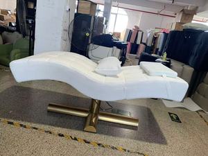 Cama de belleza con altura de cabezal ajustable, movimiento ascendente y descendente, y dispositivo para rizar pestañas en ángulo cruzado, venta directa de fábrica - Product Image 3