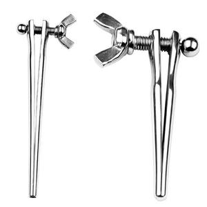 Kostenlose individuelle Schachtel - Edelstahl-Urethral-Dildo-Stichel stimulieren einstellbare Harnröhre Geräusche dehnungsdiluzierungen Sexspielzeug - Product Image 1