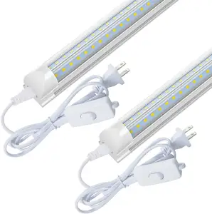 High Brightness 1.2m 18W T8 integrated Tube led grow lamp CE ETL SAA approved red blue color T5 or T8 tube led grow light