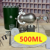 Máquina para Hacer Palomitas de Maíz Manual, Mini Palomitera de Acero Inoxidable, Pequeña Palomitera Manual