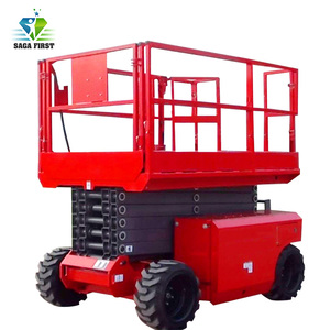 Plataforma Elevadora de Tijera Eléctrica Hidráulica de 8m 10m 12m 14m 16m Diseñada por <span class=keywords><strong>Nifty</strong></span> Haulotte - Product Image 3