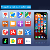 Adaptador Inalámbrico CarPlay Fuallwin Snapdragon 660 Android Auto AI Box 8G 128GB con Certificación CE/RoHS para Todos los Modelos Netflix