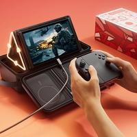 Große Tragetasche für Nintendo Switch 2 Tragbare Aufbewahrungs- und Reisetasche für Switch 2 Controller-Tasche Zubehör